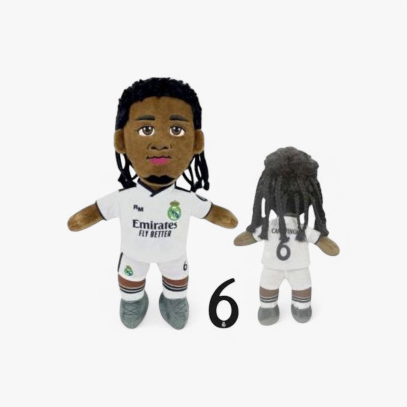 REAL MADRID PELUCHE JUGADOR CAMAVINGA 40 CM