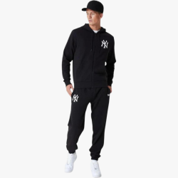 SUDADERA NEW ERA CAPUCHA Y CREMALLERA