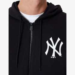 SUDADERA NEW ERA CAPUCHA Y CREMALLERA