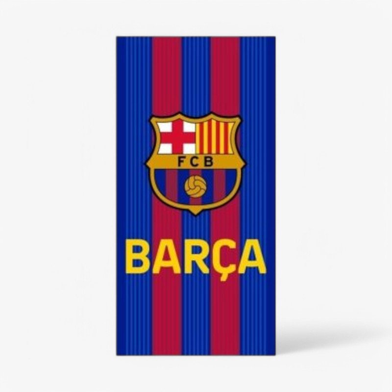FC BARCELONA TOALLA PLAYA 140*70 MICROFIBRA