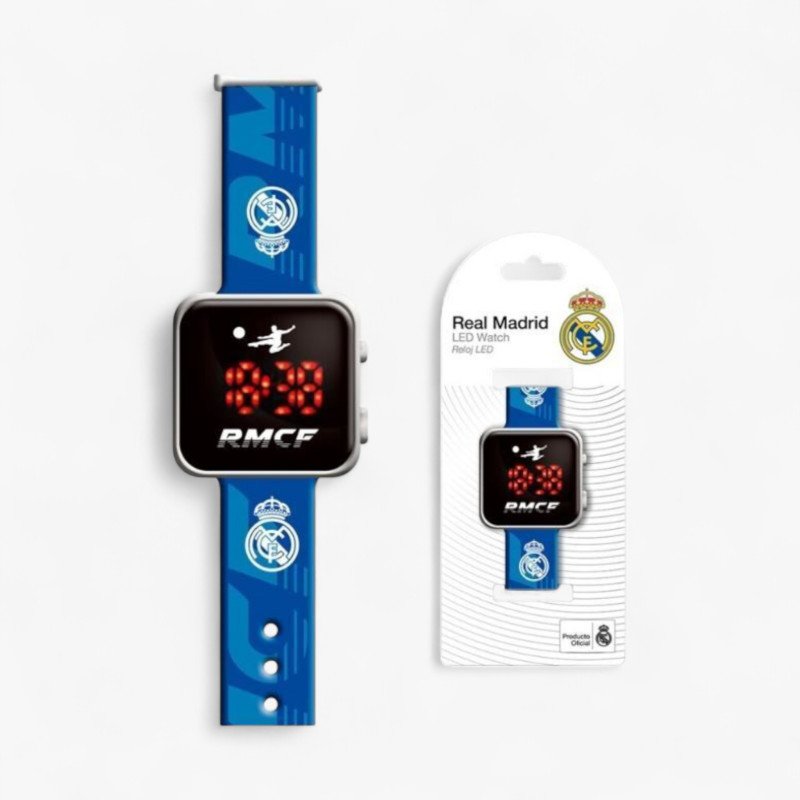 REAL MADRID RELOJ LED BLUE