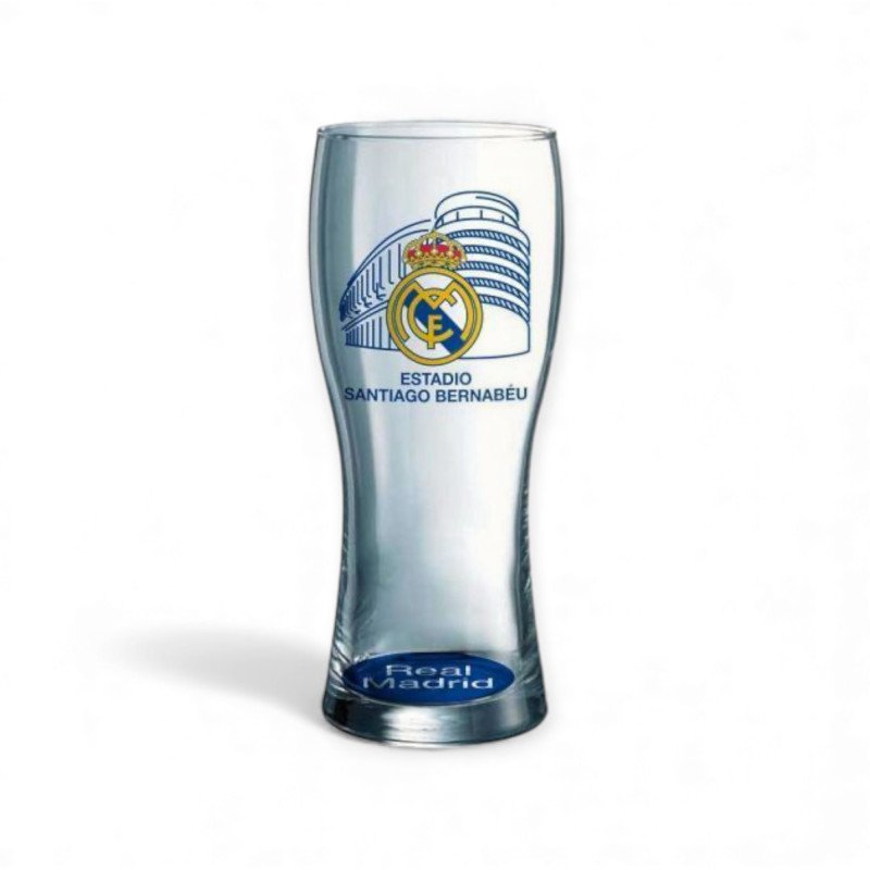 REAL MADRID VASO CERVEZA ESTADIO BERNABEU