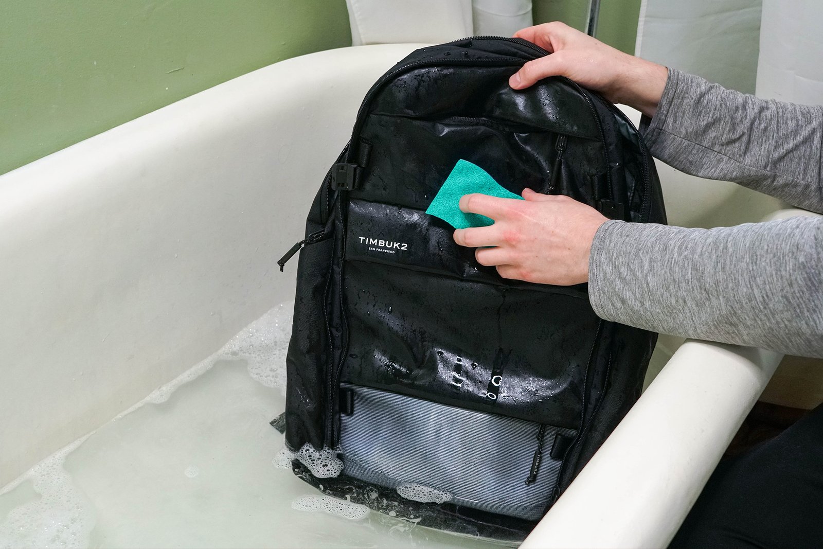 Cómo lavar mochila